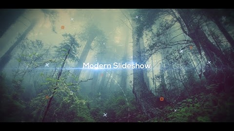 Modern Slideshow I Opener | After Efects Project Files - Videohive template