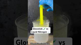 Celebrity Glowstick 🧪 vs Liquid Nitrogen 🌧️ #science #asmr #liquidnitrogen #satisfying #experiment Net Worth