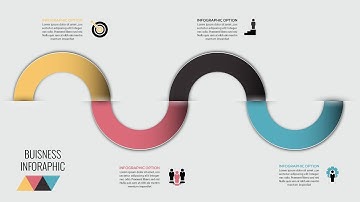 Free Infographic Vector Template Element Download Illustrator Tutorial