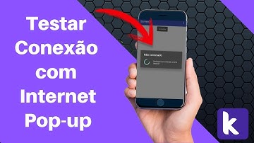 Criar Mensagem "Sem Conexão com Internet" no Kodular