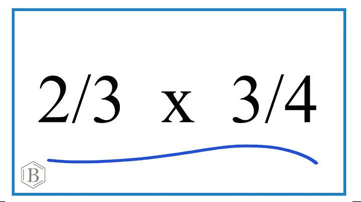 2/3 times 3/4 (Two-Thirds times Three-Fourths)