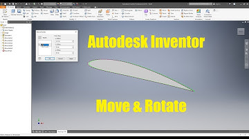 Autodesk Inventor - Move & Rotate Tutorial