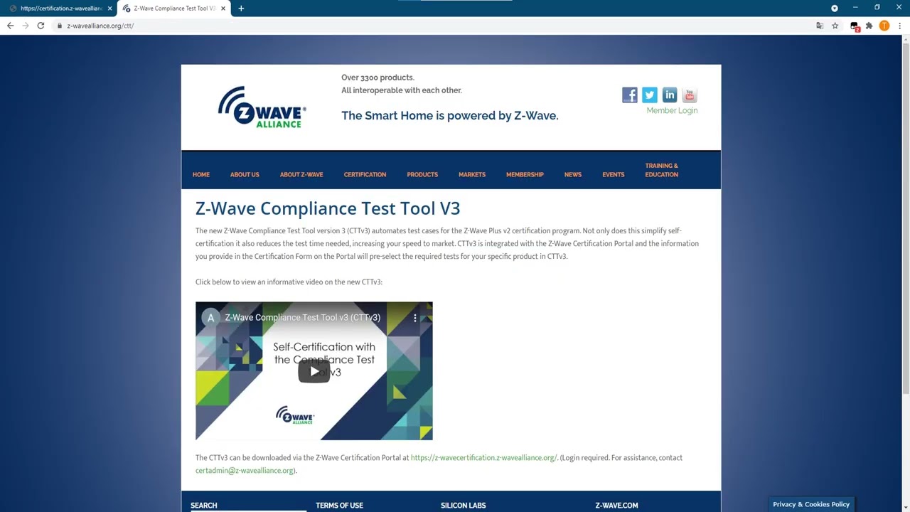 ZWA certification tutorial - Z-Wave Alliance