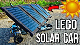 Working solar powered Lego technic car!