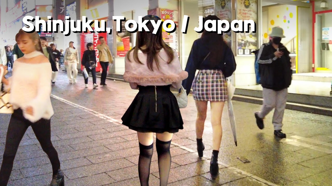 [4K] 😎😎가을 저녁 일본 도쿄 신주쿠거리/랜선여행 같이 떠나요/일본여행😎😎/Tokyo Shinjuku, Japan /City Stroll