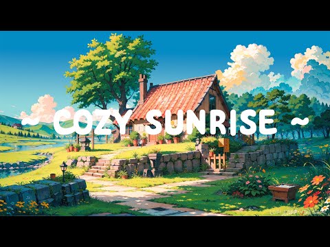 Cozy Sunrise ☀️ Lofi Keep You Safe ♨️ Lofi Hip Hop ~ Lofi Meditication / lofi study - relax - sleep