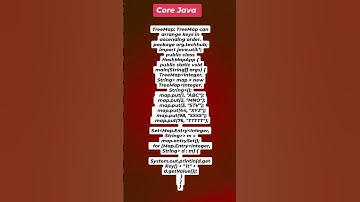 "Storing and Displaying Data in TreeMap in Java"