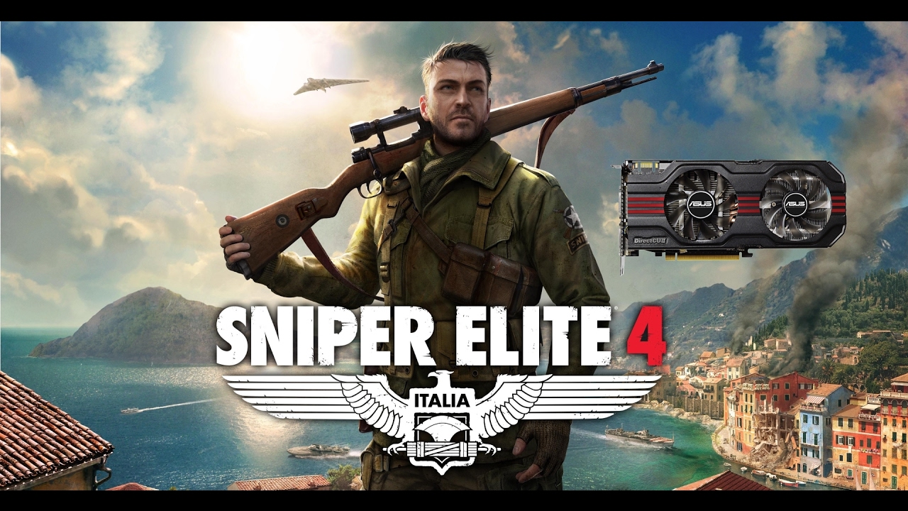 Sniper Elite 4 / Снайпер Элит 4 на слабой видеокарте - YouTube