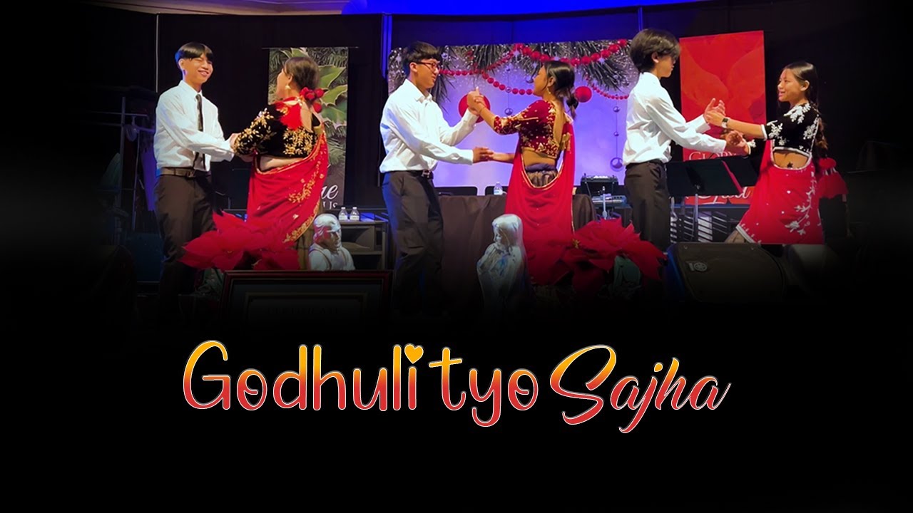 Nepali Christian Dancing Song Godhuli tyo Sajha 2023 | Cover Dance | Resurrection Church Youth
