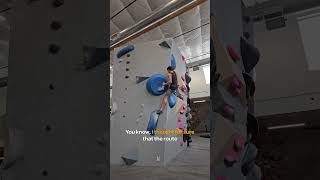 Dynamic Coordination First Move - Blue v6 - Edgeworks, BelRed #bouldering #climbing #boulderinggym