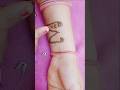 💫safety pin mehandi tetto #shorts #viral videos#trending💗