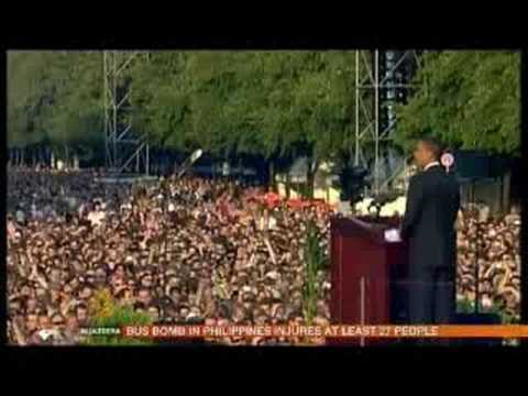 أوباما يحث على توثيق العلاقات الأوروبية - 24 يوليو 2008