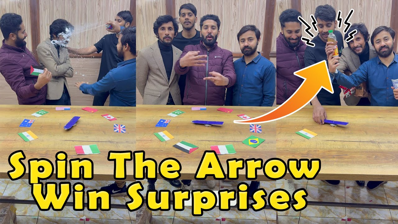 Spin the arrow funny challenge youtube