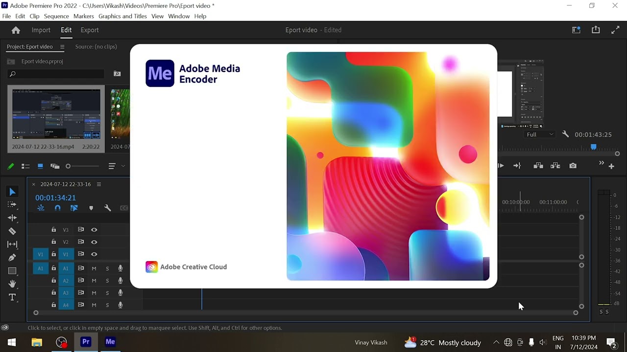 How To Export 4K Video in Adobe Media Encoder_Adobe Media Encoder & Premiere Pro_2024