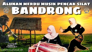 The melodious strains of bandrong pencak silat music