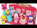 Come to Pororo Cafe~ Sweet Pororo Cafe Play | PinkyPopTOY