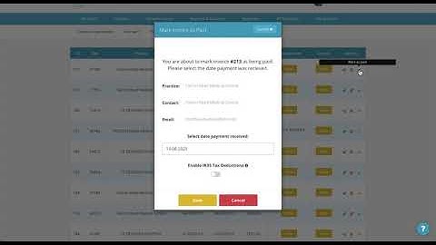 Creating and sending invoices on MLM
