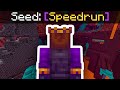 Speedrunning the Minecraft Seed "Speedrun"