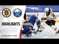 Bruins @ Sabres 3/18/21 | NHL Highlights