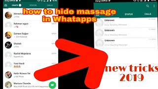 How to hide whatapps massage without any root screenshot 2
