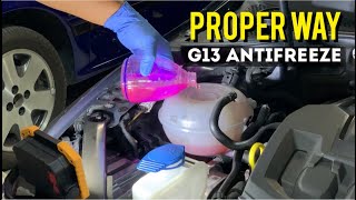 How To Properly Add Coolant On A MK7 Golf, GTI, R, MQB EA888 engine