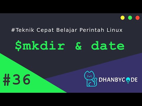 Linux Basic Commands | Linux Command #36 MKDIR & DATE