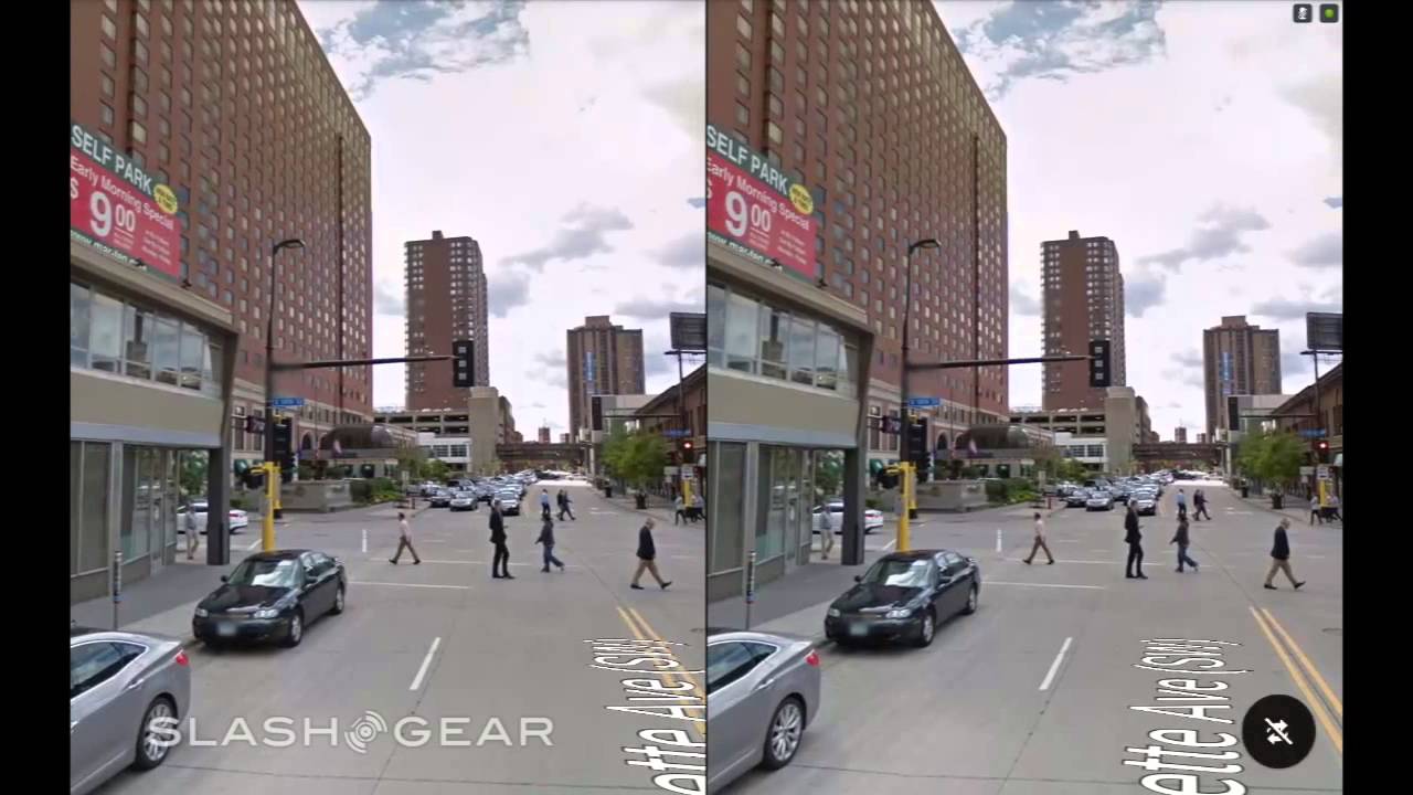 Vise dig med hensyn til Mægtig Google Cardboard VR Street View - YouTube