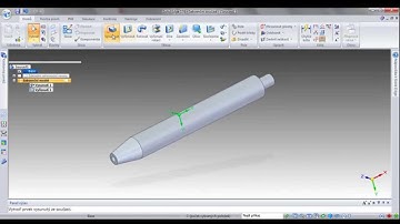 Solid Edge ST6 : Simple steel Ballpoint case