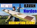 NEW KAVAN Norden 1600mm STOL RC plane bush scheme 4S PNF REDEMPTION FLIGHT