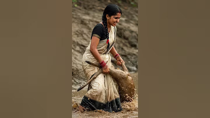 Cute girl and deer are rescue 😢 #ai #cute #monkey #car #baby #deer