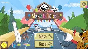 Boomerang Make and Race - Scooby - Doo Racing Game /Cartoon Network EMEA!!!