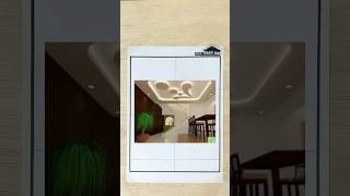 Drawing Gypsum Board Decorations Step by Step with Ease#GypsumBoard #InteriorDesign #Decoration