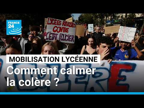 Comment calmer la colère des lycéens ? • FRANCE 24