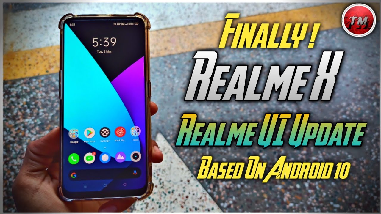 Realme X Got Realme UI Update Based on Android 10