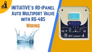 Guide on RO-iPanel Auto Multiport Valve with RS-485 wiring screenshot 3