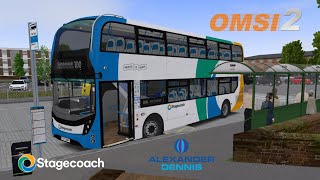 (OMSI 2) Stagecoach midlands Enviro 400 MMC (YX73 OWF - 11673) running the route 100 at Lincolnshire