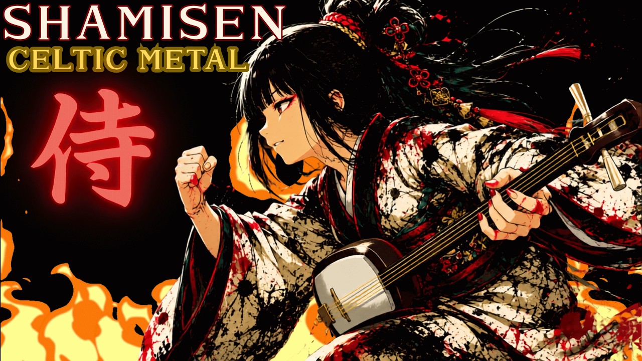 SHAMISEN CELTIC METAL 🔥 2-Hour Blazing Battle | Samurai Spirit Mix