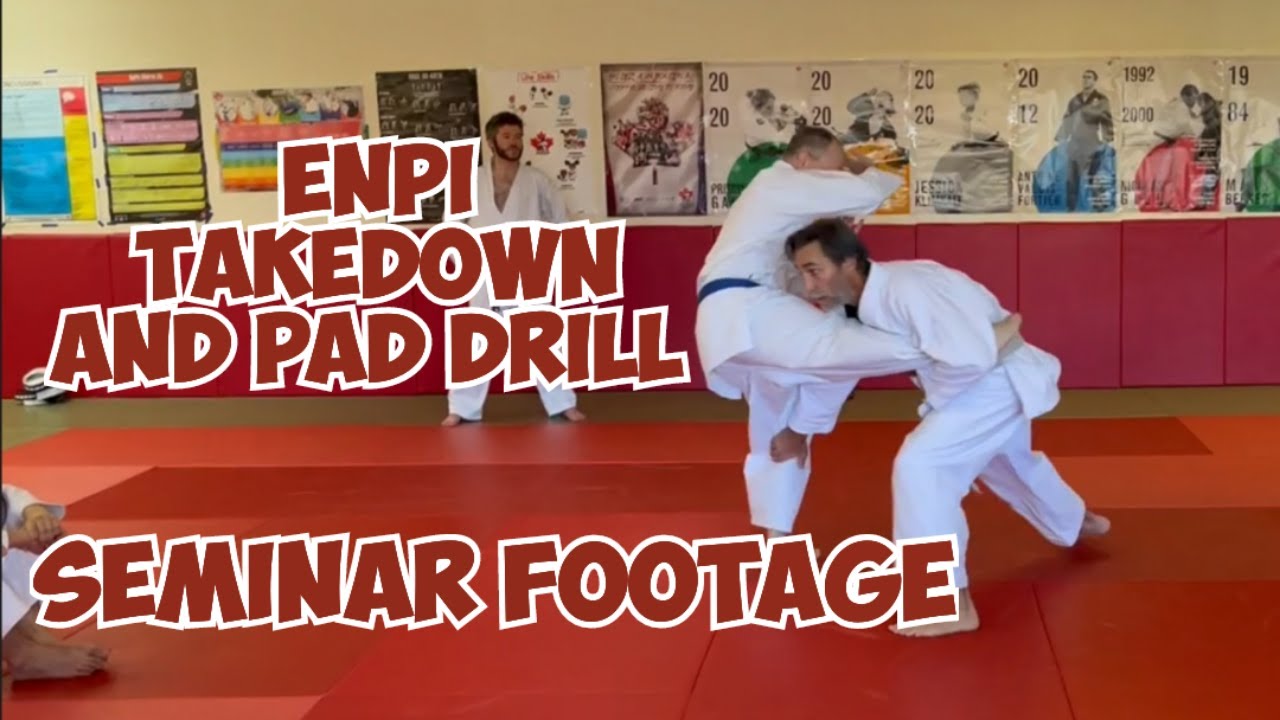 Seminar Footage: Enpi Takedown and Pad Drill - YouTube