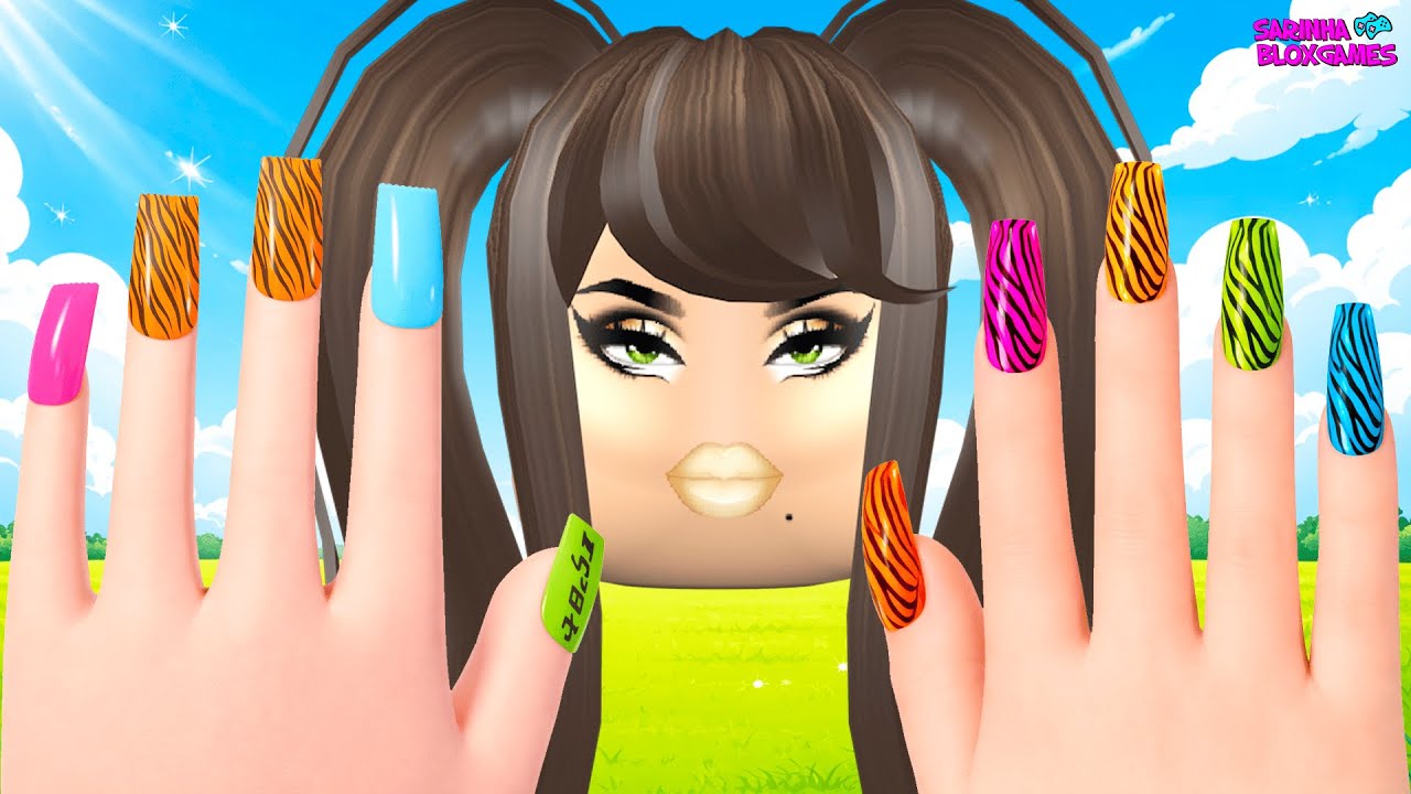 FAÇA AS UNHAS BEM BONITAS E VIRE UMA DIVA!! 💅😍ROBLOX