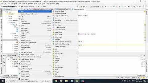 AndroidStudio tutorial - beginner | #14 | How to Android working with TabLayout and ViewPager