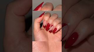 Sparkly Red Glitter Nail#RedGlitterNails #GlitterNails #RedNails #NailArt #NailDesign #NailInspo