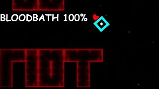 Bloodbath 100% Jump From B - Extreme Demon - Geometry Dash