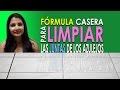 Formula casera para LIMPIAR LAS JUNTAS de los azulejos