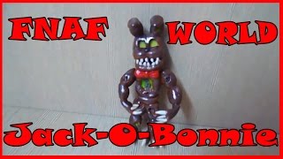 FNAF World Jack-O-Bonnie Plastilin Джек-О-Бонни из пластилина Фнаф Ворлд