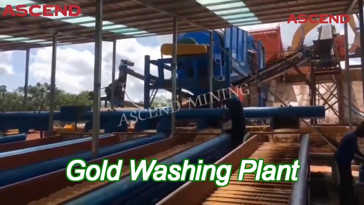 50-100 ton per hour gold shaking table for alluvial gold washing plant