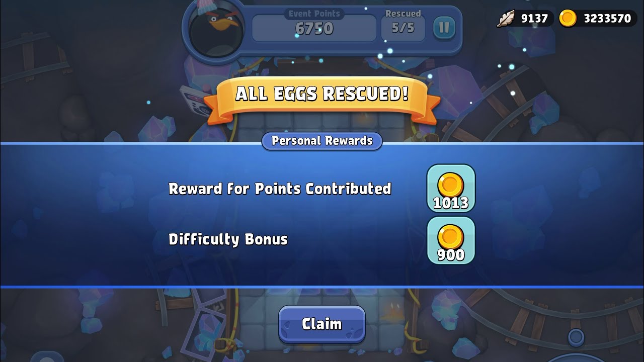 Angry Birds Bounce - Matilda Egg Event One Shot with Bomb