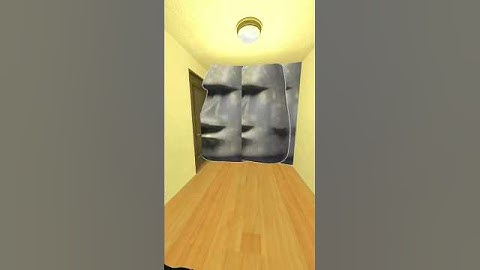 Moai And Tomino Chase me in Liminal Hotel Nextbots Gmod