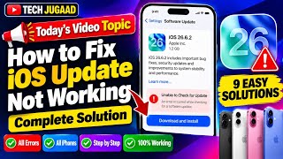 Full How to Fix iOS Update Not Working on iPhone (2026) | 9 Easy Solutions News