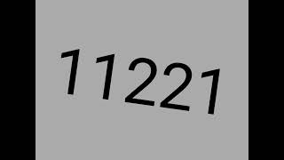 22212 Second Countdown Of Bijective Base 2 Bijective Binary