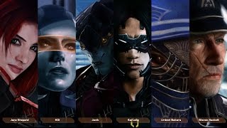 Mass Effect Characters #5 - Speed Painting by Facundo Morello